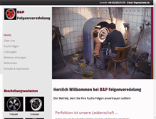 Tablet Screenshot of felgenverchromen.de